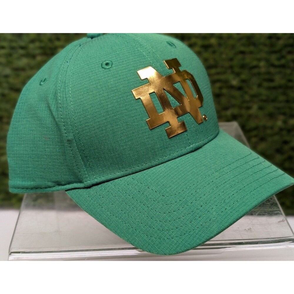 New Under Armour Gold Notre Dame Fighting Irish Green Hat Cap
